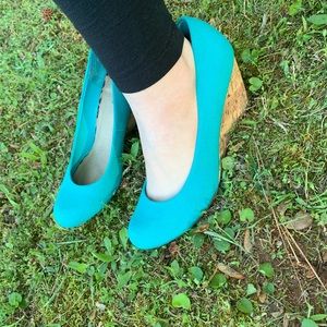 Turquoise Wedges